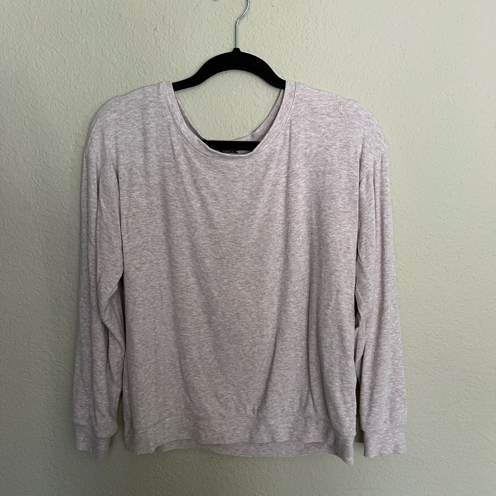 Magaschoni long sleeve ribbed top - Small
